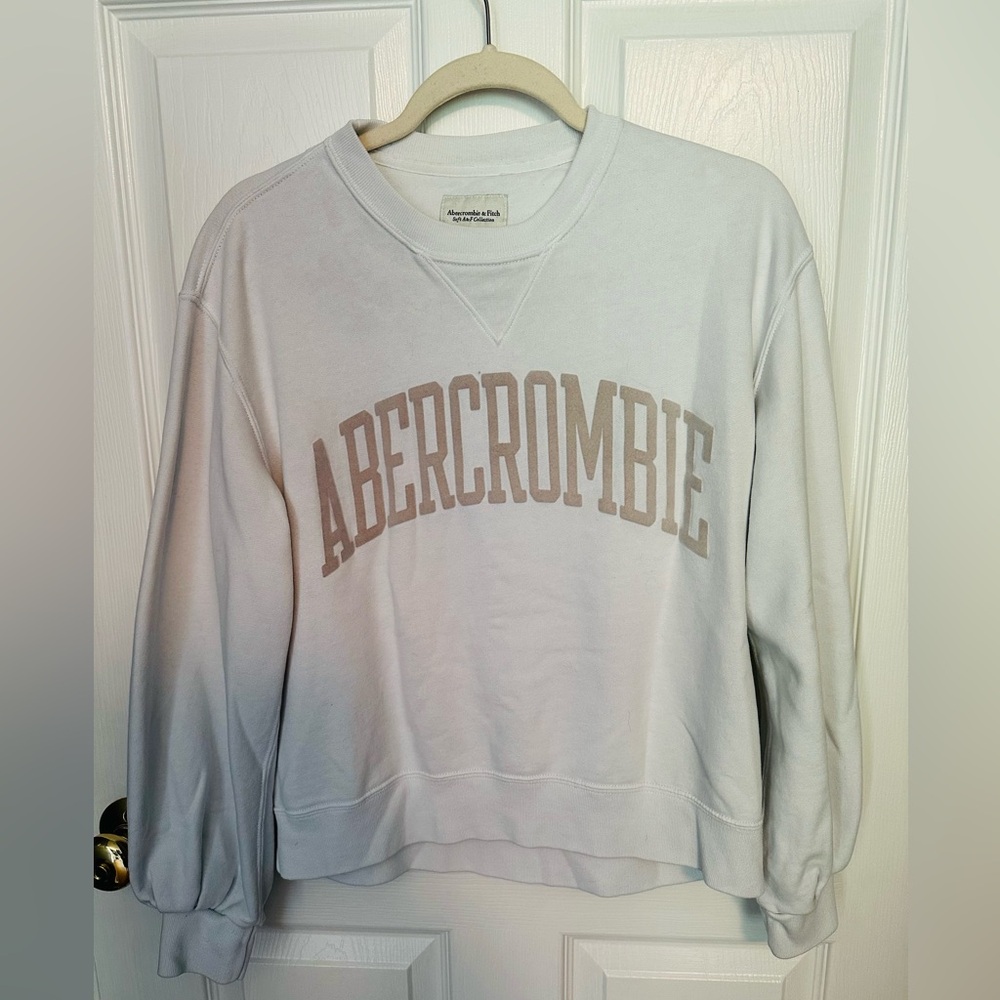 Abercrombie & Fitch Soft White Pullover